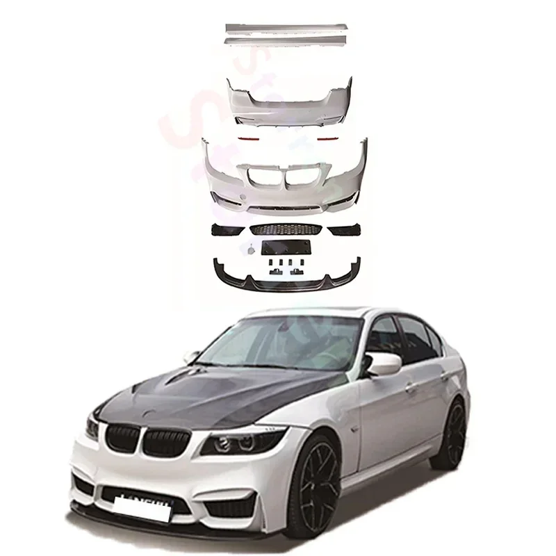 2005-2012 Car bumpers  E90 E92 E93 Refitted M3 M4 Body kit For BMW 3 Series