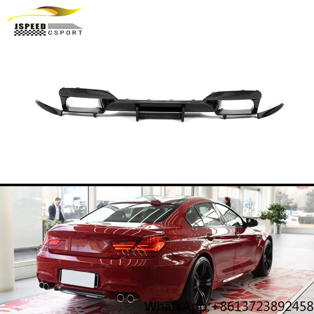 

Carbon Fiber Rear Diffuser for BMW F06 F12 F13 M6 Gran Coupe 2013-2019