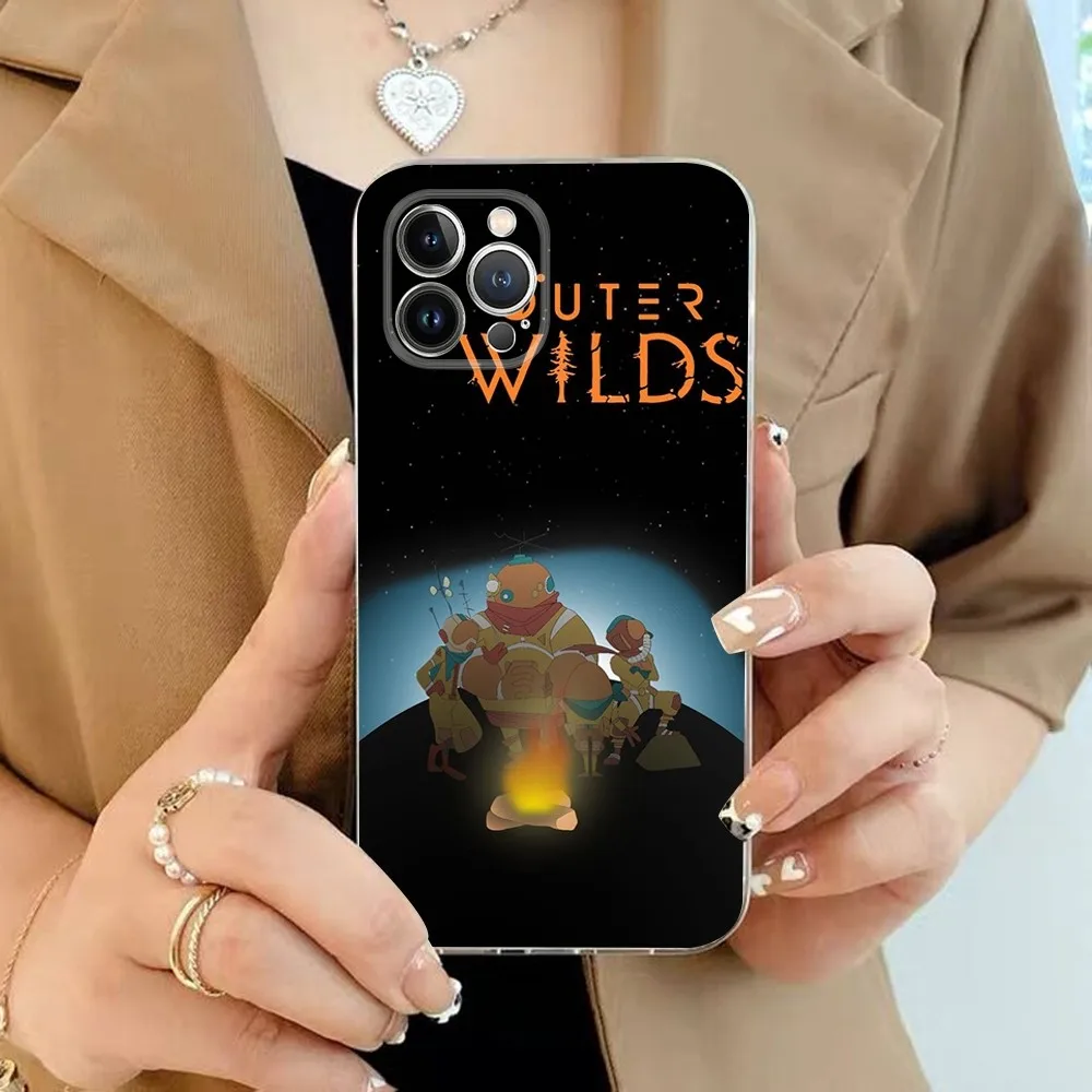 Etui na telefon Outer Wilds Game do iPhone'a 16 15 14 11 12 13 Mini Pro XS Max Cover 6 7 8 Plus X Funda Shell