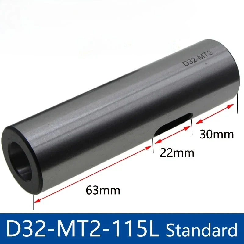 D25/D32/D40-MT1/MT2/MT3/MT4-95L/115L/140L Morse Taper Shank Drill Bit Sleeve Outer Circle Inner Taper Drill Sleeve