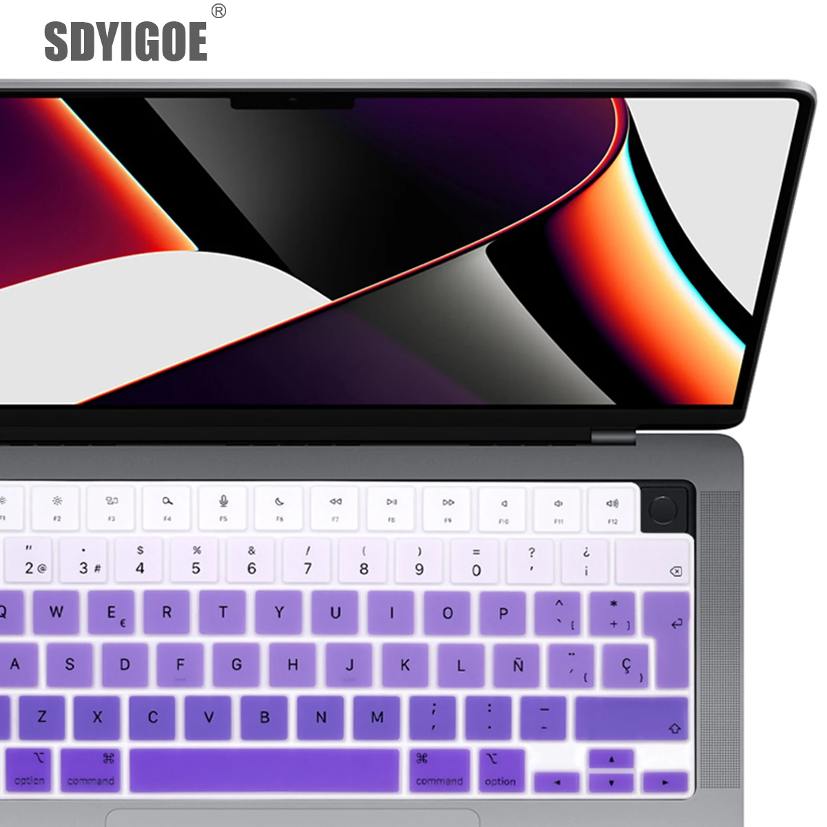 

Soft Keyboard Skin for Macbook Pro14 M1 M2 2020 A2442A2681 Keyboard Cover Pro16 Max A2485 Silicon Waterproof Skin Film Protector