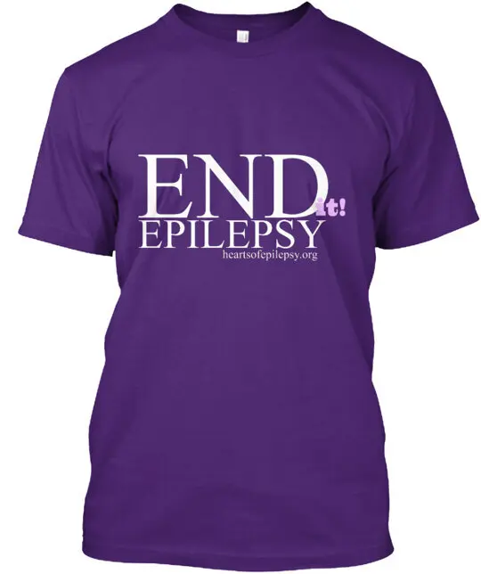 Футболка Epilepsy Awareness Purple Day 26 марта, размеры от S до 5XL