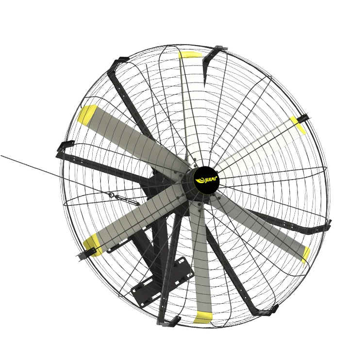 

For Industrial Wall Mounted Fans 2 Meters HVLS Wall Fans For Warehouse Large Wall Mounted Fan