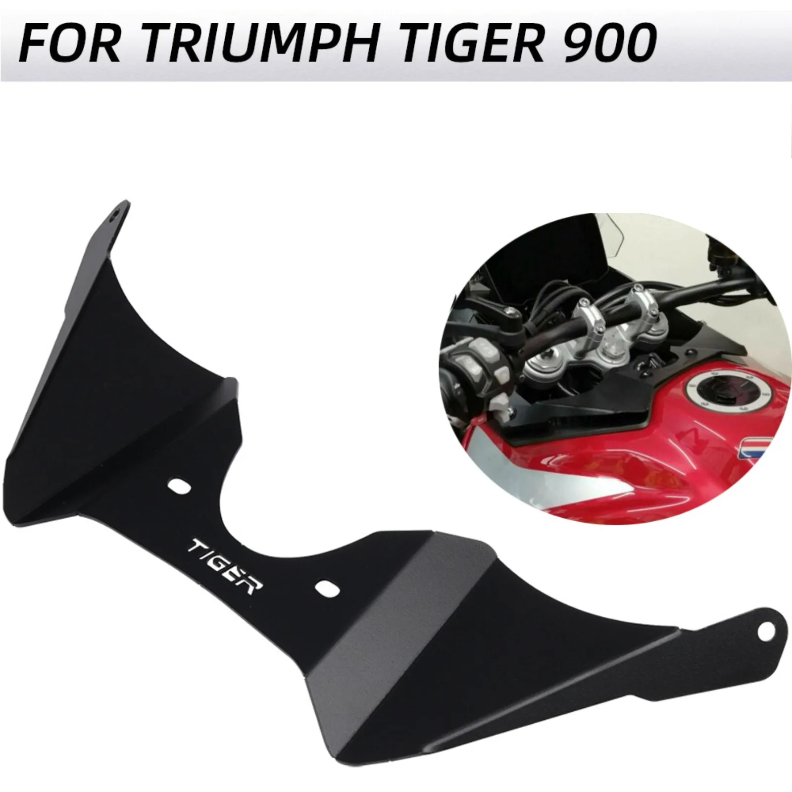 

Wind Deflector Matte Black Fit For Triumph Tiger 900 2020 2021 2022