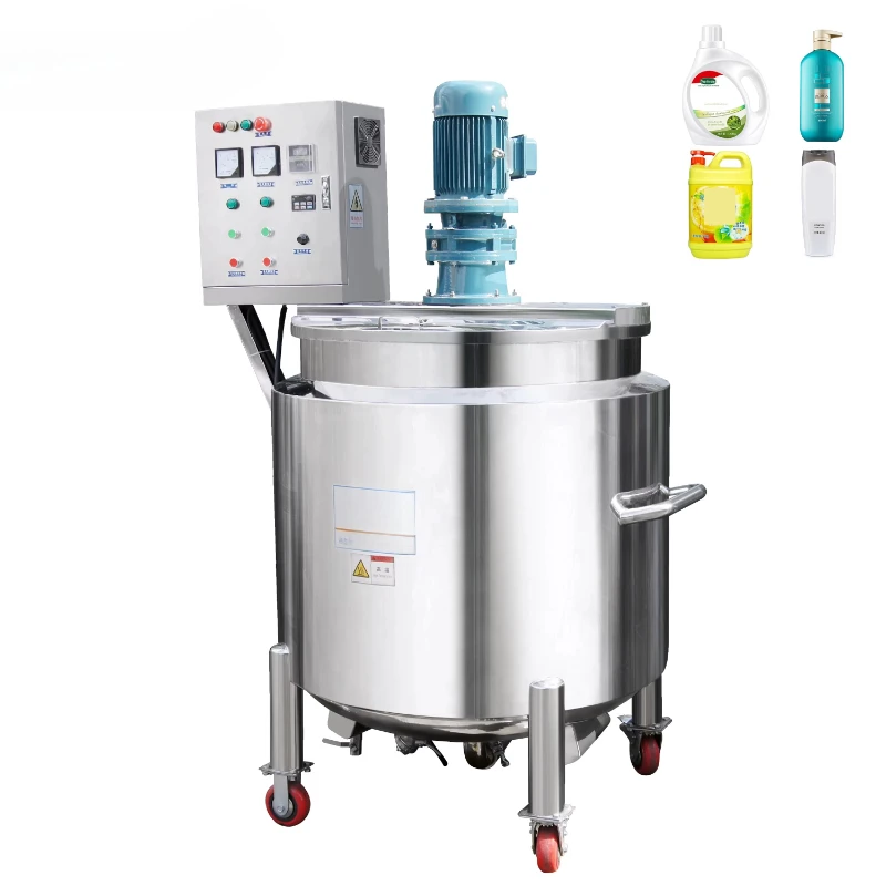 

Wide variety of liquid daily chemical detergent manufacturing machine Cosmetics production equipment Shampoo mixer