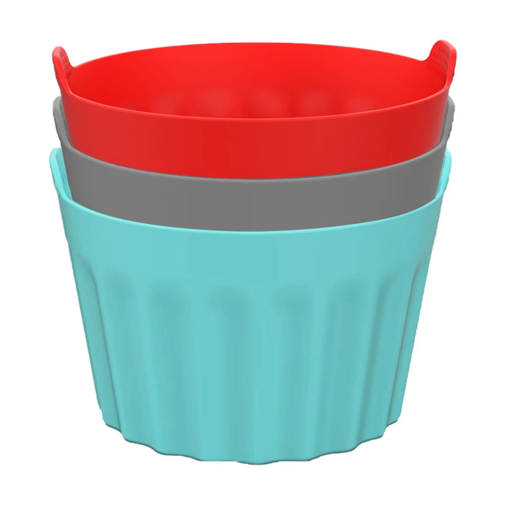 Silicone For Egg Set For Air Fryer Cooking Designed For Poached For Eggs Pancakes Cupcakes And Other Small Baked Goods