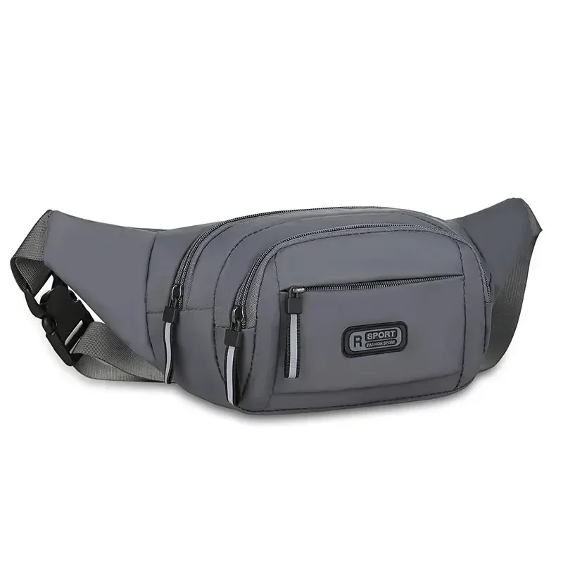 

New Pure Canvas Fit Waistpack Mobile Waistpack Men's Sports Outdoor Leisure Running Anti Theft Ultra Thin Invisible
