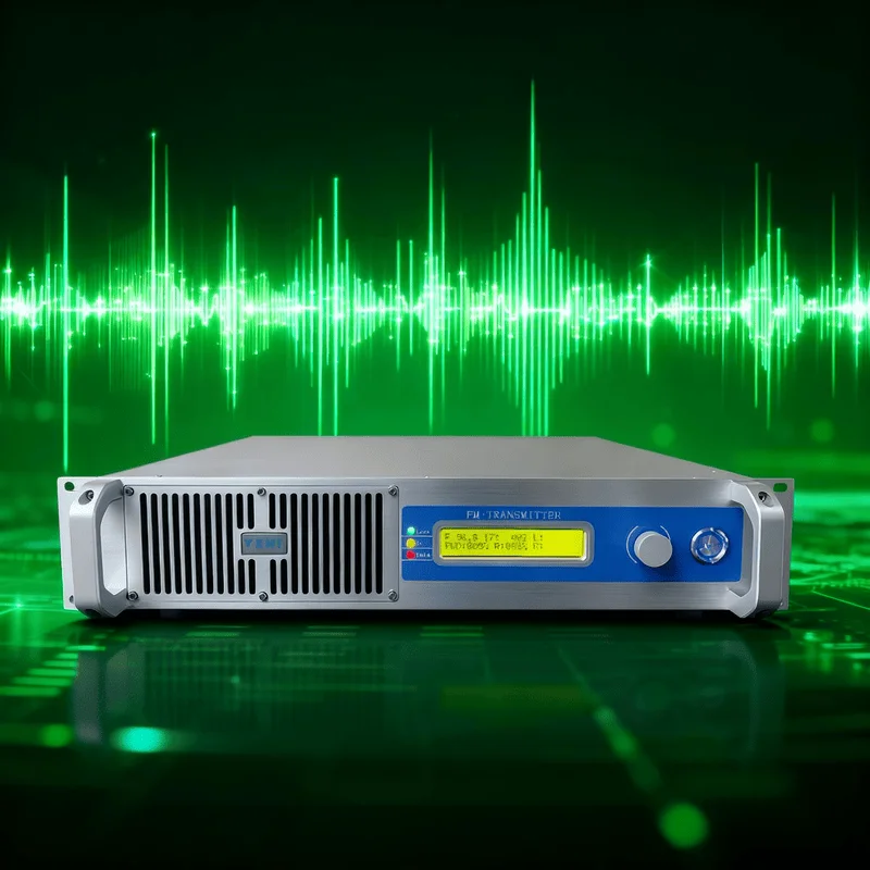 

ISO/FCC Certified YXHT-1-1KW(1000W) FM Transmitter, Knob Control, Stable Performance, for School & Church Use