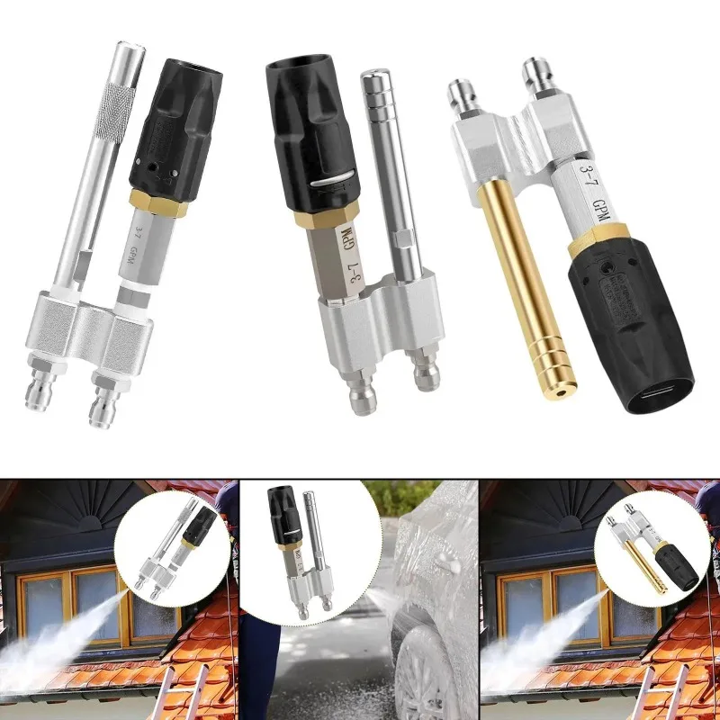 

Поворотная насадка для быстрого подключения, вращающийся распылительный узор, насадка для мягкой промывки вниз