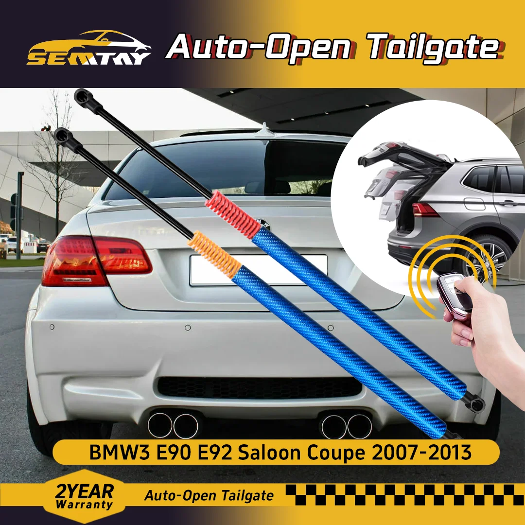 SEMTAY Automatic Lifting Trunk Struts with Spring for BMW3 E90 E92 Saloon Coupe 2007-2013 Rear Tailgate Boot Lift Supports
