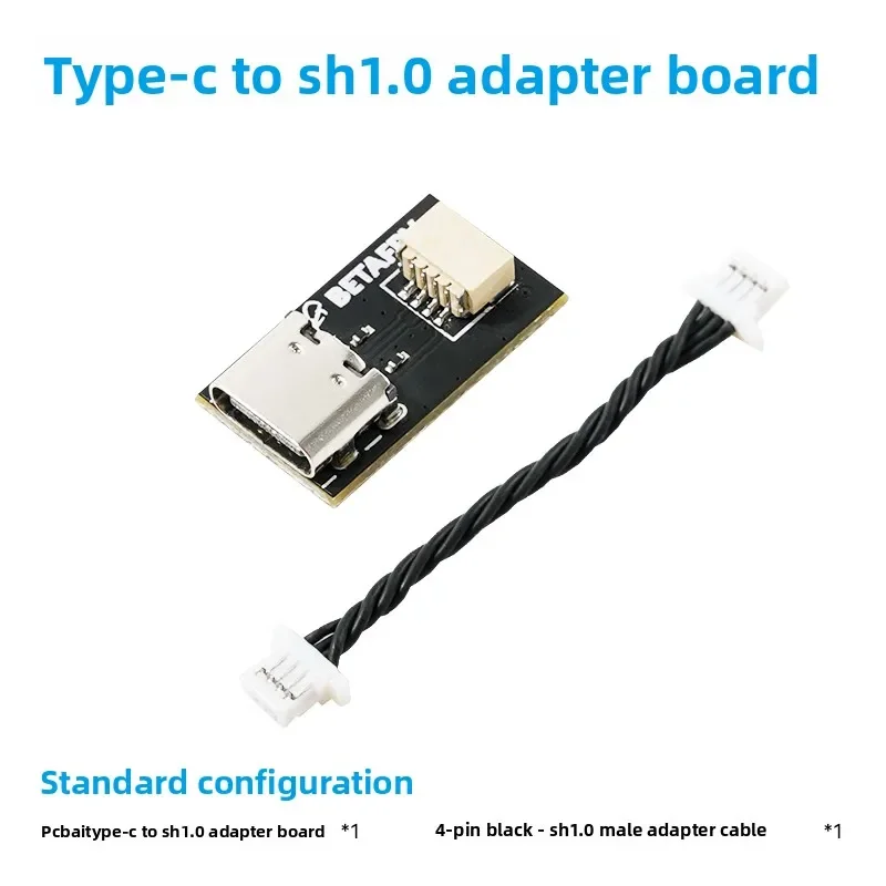 BETAFPV Type-C To SH1.0 Adapter Board ESC Debugging Cable for FPV Drone Model Accessories