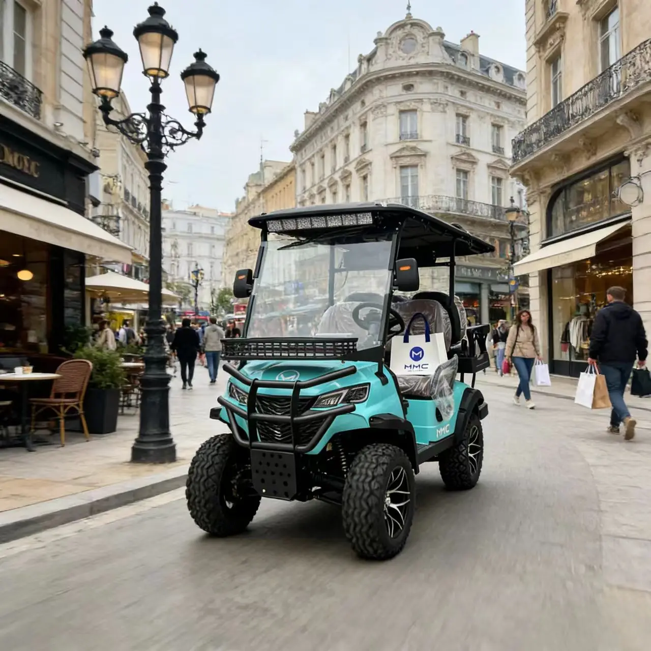 2026 New 4WD 2/4/6/8 Seater Customized 48V/60V/72V Lithium Ion Battery Lifted Off Road  4000W/7000W Electric Golf Cart