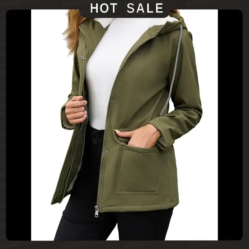 

24-часовая доставка, женская водонепроницаемая куртка от дождя, ветровка с капюшоном, плащ для пеших прогулок, путешествий на открытом воздухе