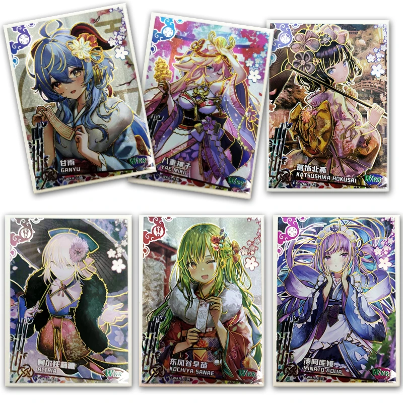 Anime Goddess Story The Beauty of Beauty Yae Miko Rem Ganyu Altria Pendragon Tamamo No Mae Wkr Card New Collection Birthday Gift