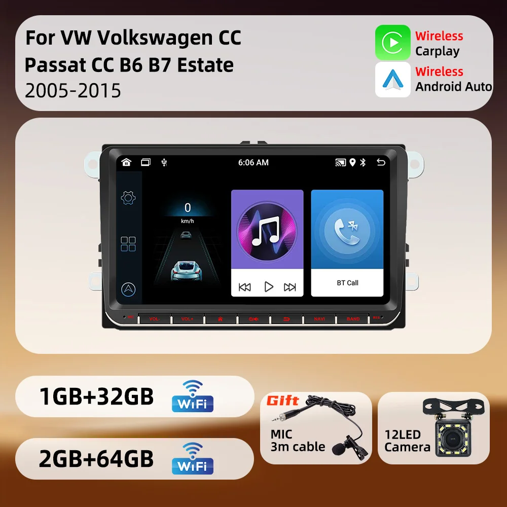 9" Carplay Android …