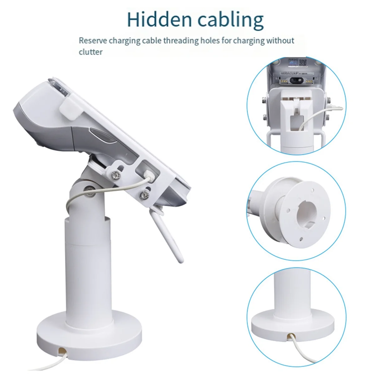 

AA98 для -A920/A920 Pro, терминал платежной карты, поворотное крепление, настольная подставка, белый