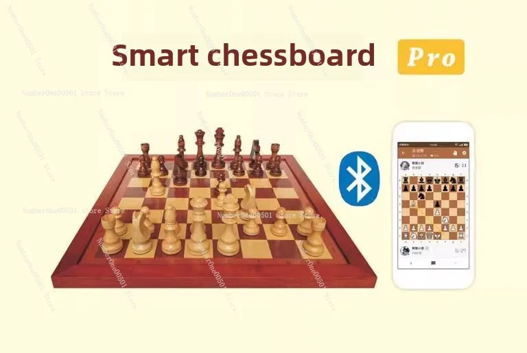 Smart Electronic Chess Board - Premium Edition Compatible with Chess.com & National Chess Apps