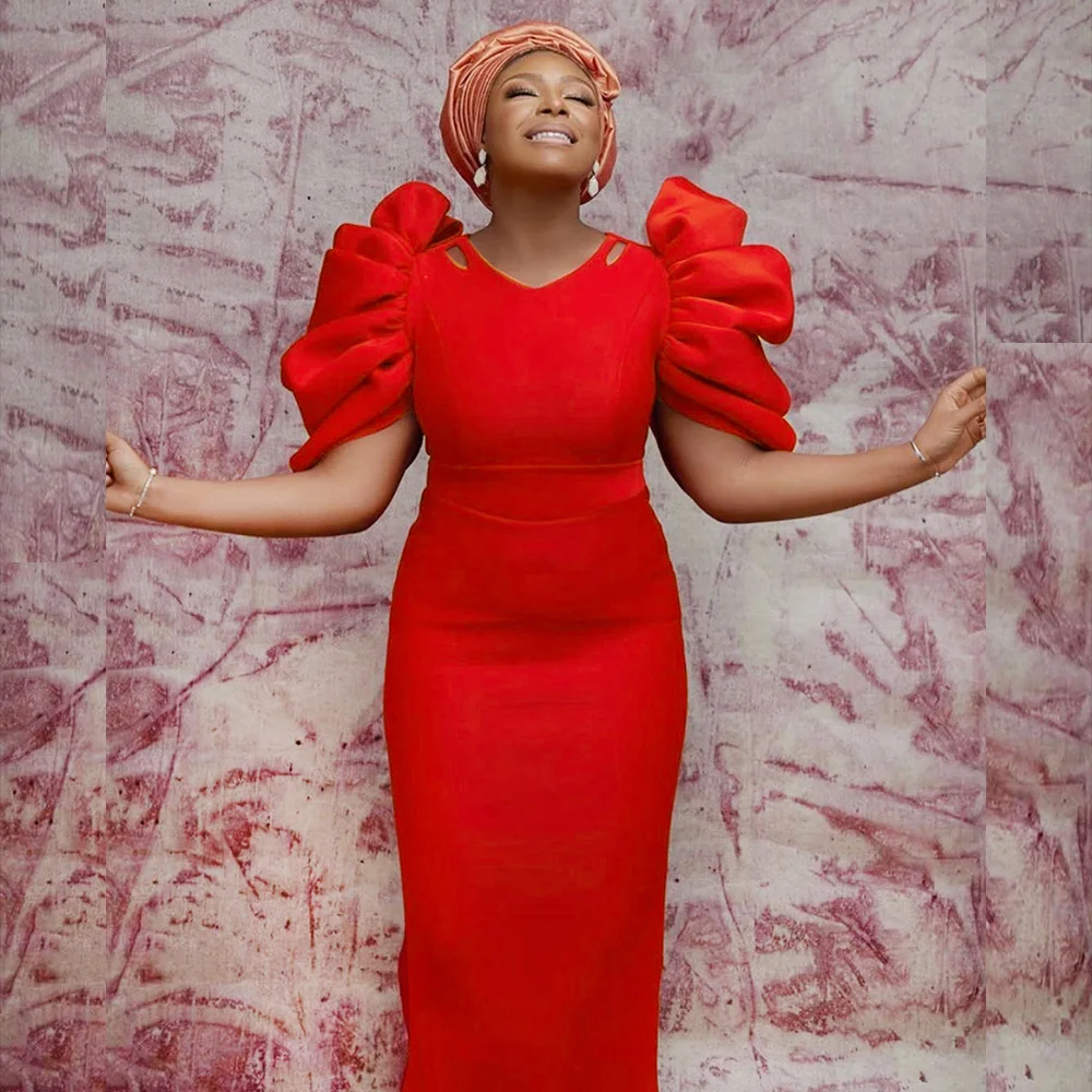 

Summer High Waist Evening Dr Women's plus Size Par Dres Street Sle V-Ne ort Sve Midi Skirt Hollow out O-ape