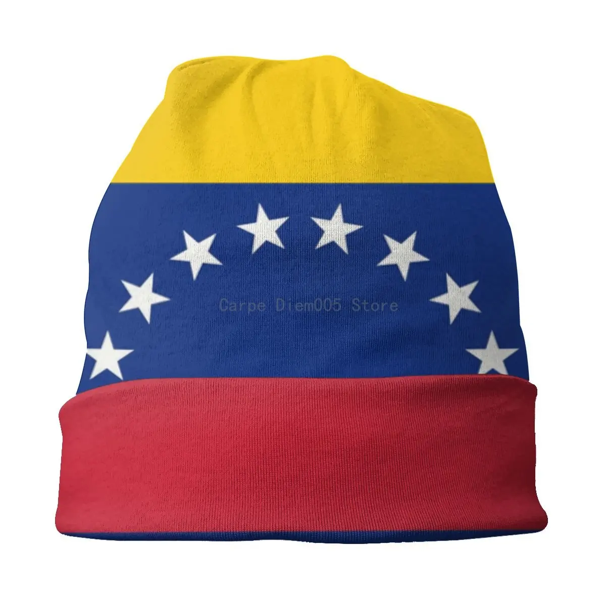 Flag Of Venezuela Beanie Bonnet Knitted Hats Women Men Hip Hop Winter Warm Skullies Beanies Cap for Ski