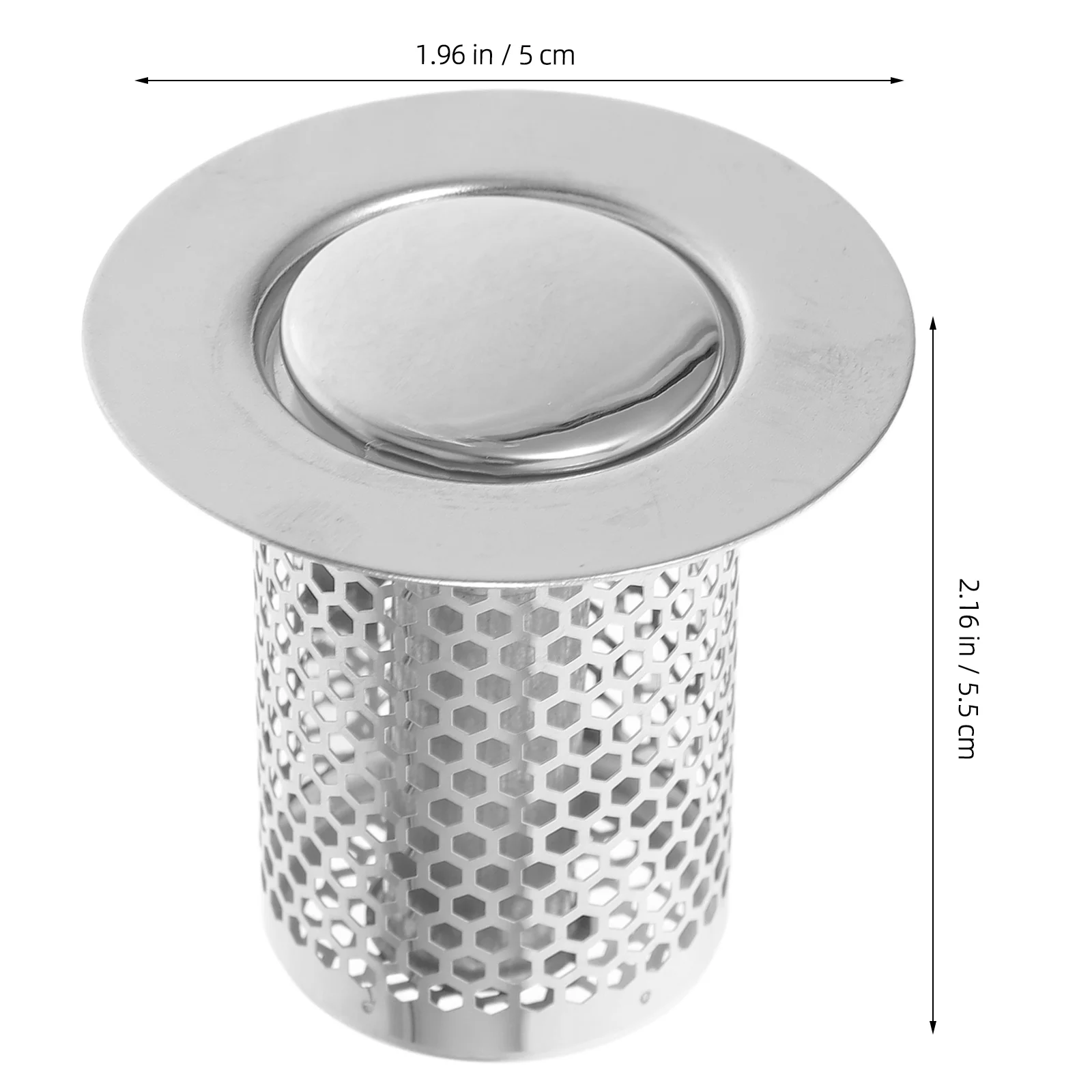 

Сливной фильтр для пола, нержавеющая сталь 304, ловушка для волос с защитой от засорения, сетчатый фильтр для слива душа, фильтр для ванны, ловушка для волос для душа