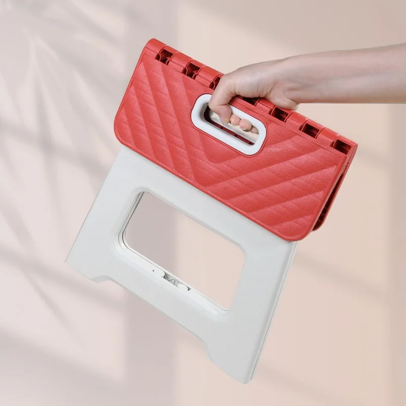 Складной стул для взрослых и детей, утолщенное пластиковое седло, уличный складной стул для кемпинга, походов, путешествий