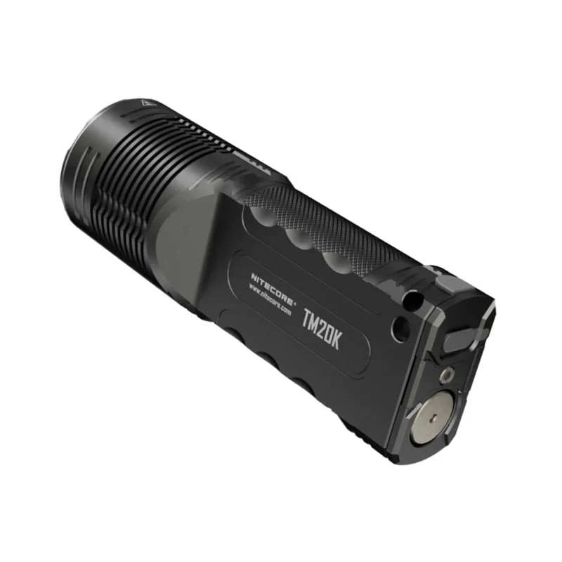 NITECORE TM20K 20000 Lumens Tactical Flashlight QC Fast Rechargeable LED Searchlight Built-In Battery Torch Spotlight