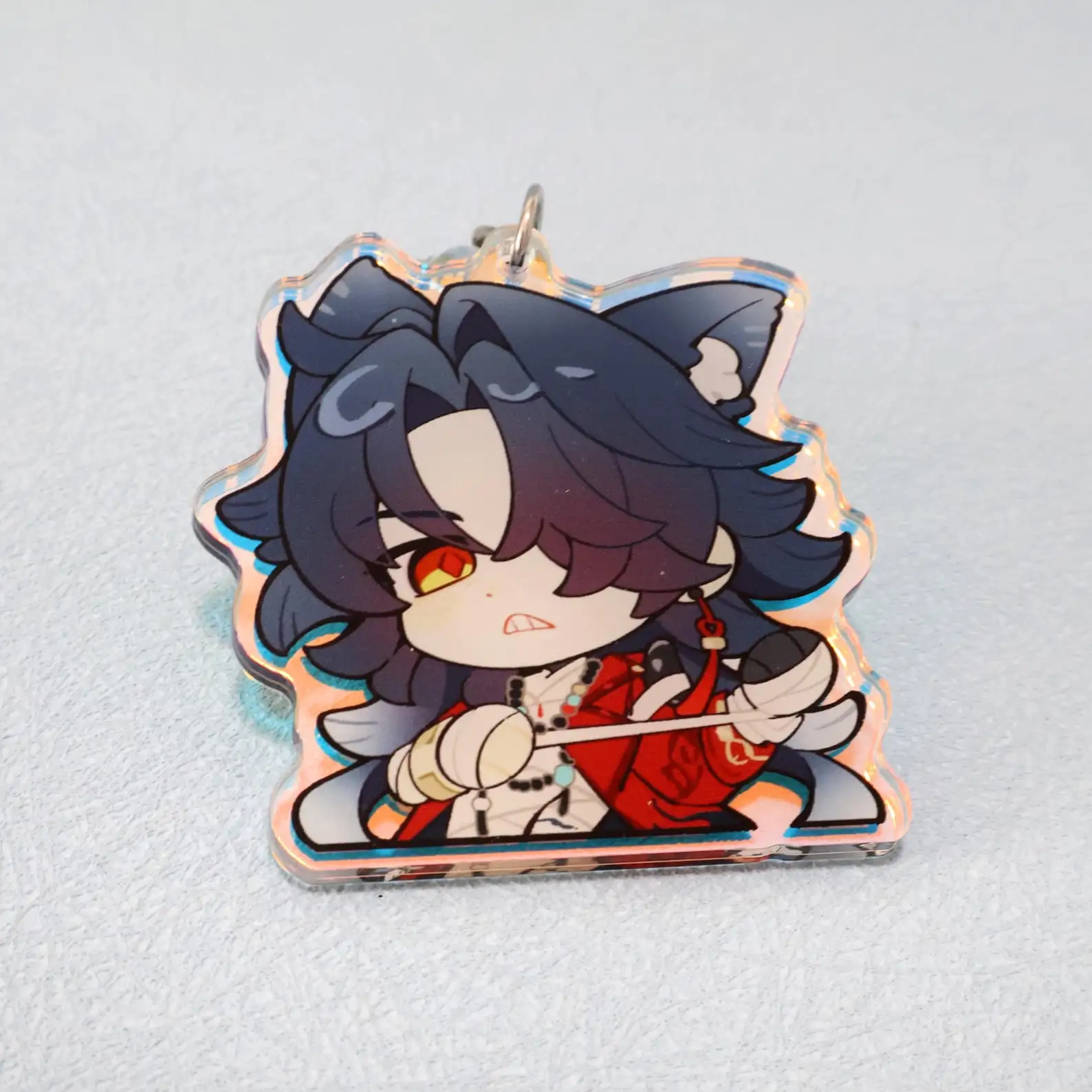 Limited Edition Laser Honkai Star Rail New character, new skin Acrylic Keychain,Backpack accessory.
