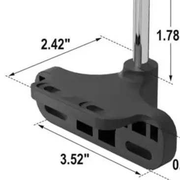 Fence Gate Lock Self Locking Latch Patio Gate Security Polymer And Stainless Steel Versatile Gate Locking System Gate Latch