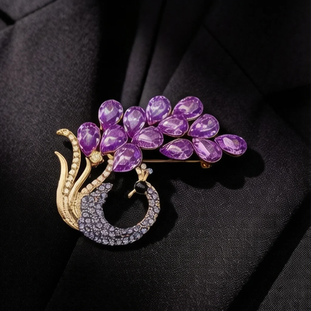 2026 Best Matching Accessories Anti-Exposure Device Wedding Guest Brooch Stylish Brooch Decoration Women's Suit Pin Clothing Pin Shoe Decoration Scarf Pin Light Luxury Waterproof French Style Brooch Personalized Decorative Pin Collar Accessory High-Value Suit Lapel Pin Simple High-End Commuting Accessory