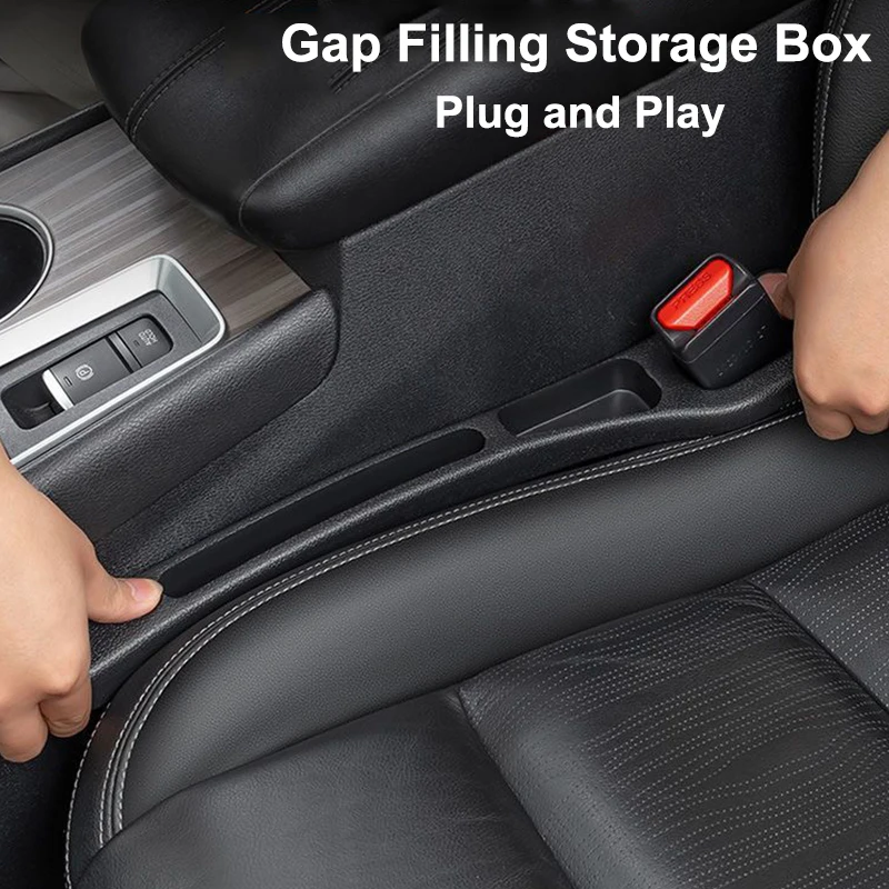 Car Seat Gap Filler Strip Organizer For BMW Series X1 X3 X4 X5 X6 X7 F15 F16 F25 E70 E71 F48 E84 G01 G02 Auto Interior Accessory