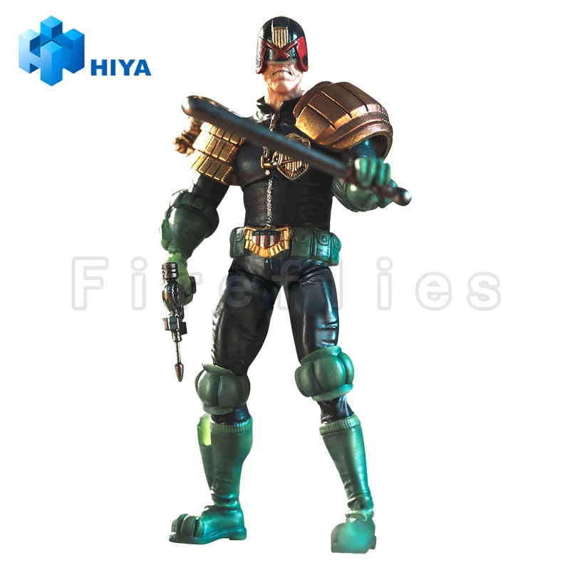 

1/18 HIYA Action Figure Exquisite Mini Series Judge Dredd Anime Collection Model Toy