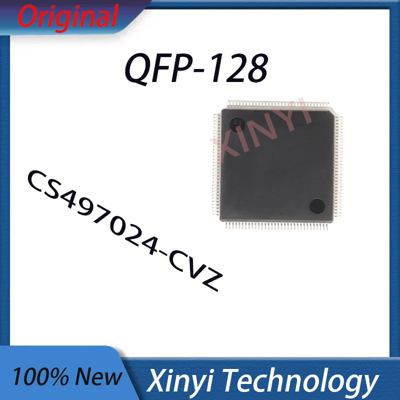 

CS497024-CVZ QFP128 Integrated Circuit (IC) Embedded DSP (Digital Signal Processor) New and Original