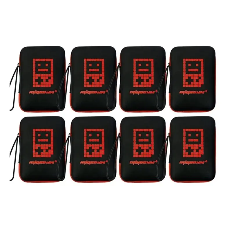 【father’s-day】for-miyoo-mini-v2-8pcs-waterproof-storage-case-bag-for-miyoo-mini-handheld-game-console-portable-carrying-case