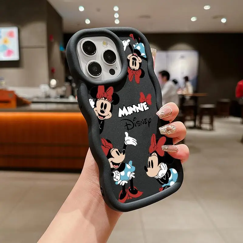 Disney Mickey Minnie Case For Redmi 14C 13C 12C 13 12 10C 9C 9T A1 A2 Plus A3 Note 13 Pro 5G 12 4G 11 10 Pro Plus 10S 11S Cute