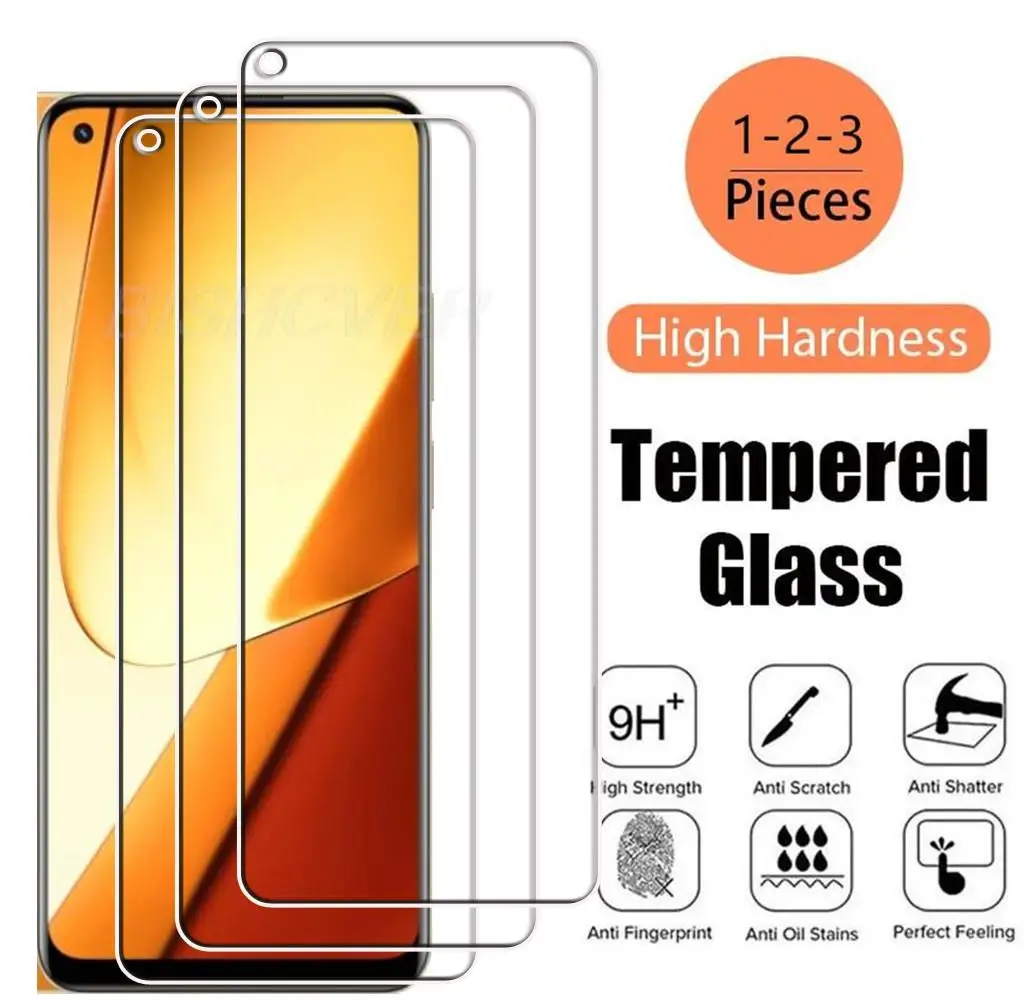 Tempered Glass On For Realme 11 6.43