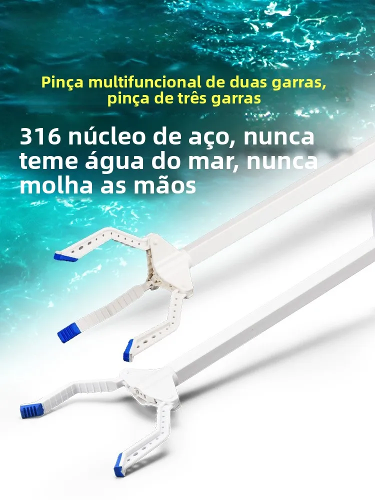vastocean-coral-clamp-aquarium-multi-functional-two-claw-wastebasket-tool-clamp-for-fish-tank-cleaning-and-maintenance