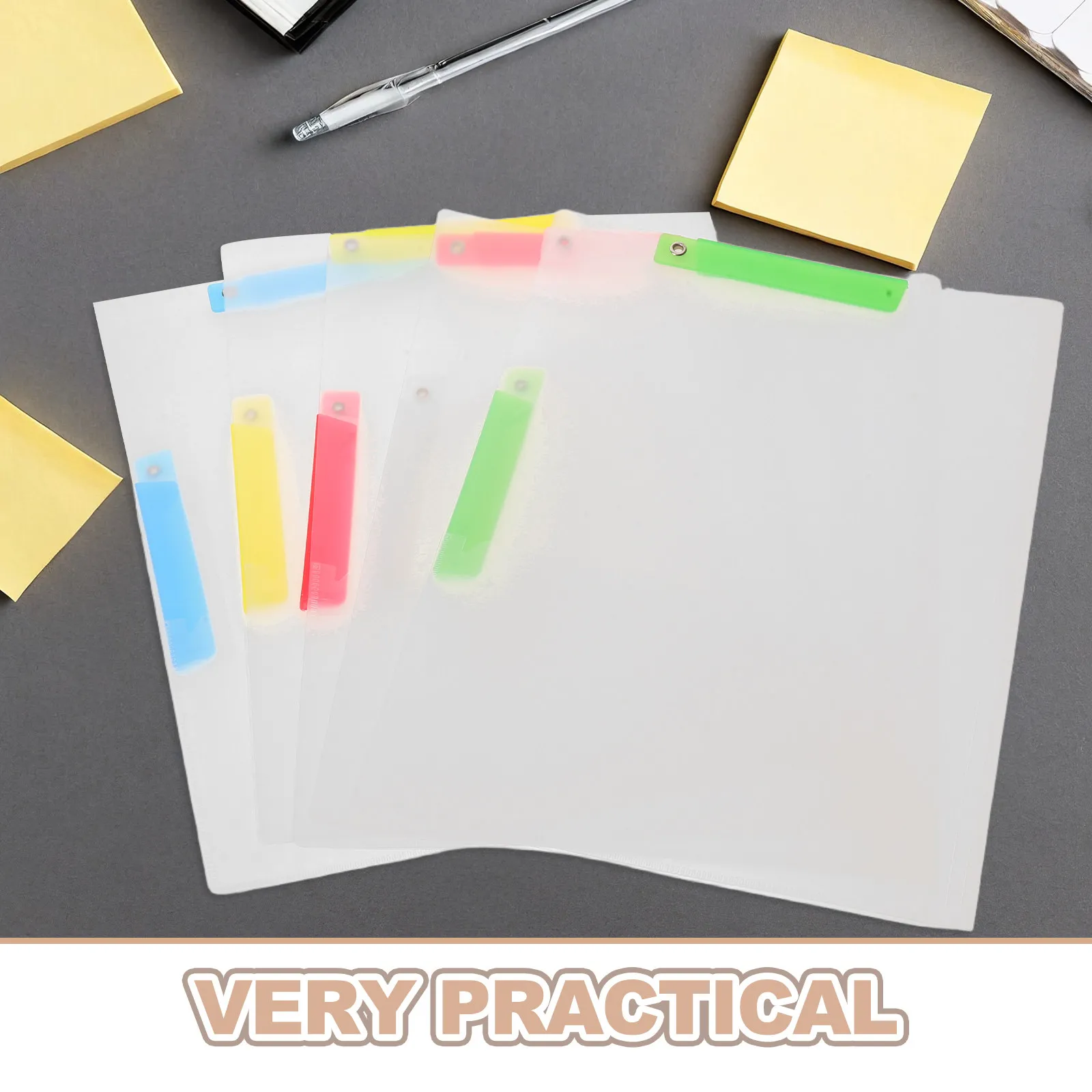 10pcs-plastic-swing-clip-file-folder-organizer-for-documents-a4-a3-report-covers-presentation-binder-resume-folder-portable