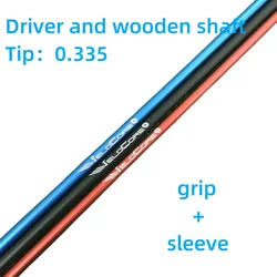 Golf driver and wooden shaft FU JI VE US blue/black/red  5/6/7 R SR S X graphite shaft free assembly sleeve and grip