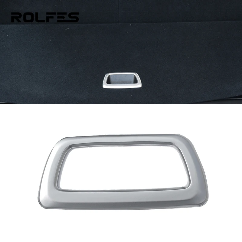 

ROLFES Rear Trunk Back Tail Handle Frame Decorative Sticker Cover Trim Strip For BMW 1/2 Series Travel Edition/X1 2016