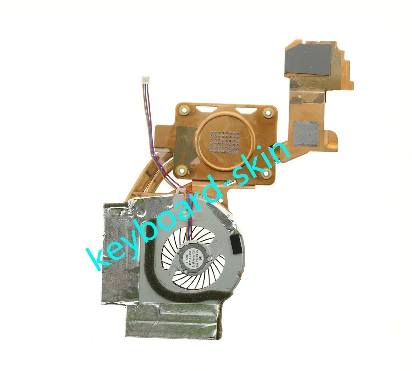 New for lenovo IBM Thinkpad T500 W500 series laptop CPU copper heatsink Independent Fan 45N5493 45N5492