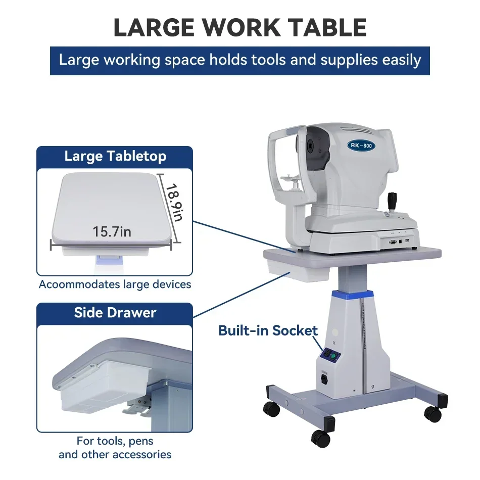 Nova Ophthalmic Lifting Motorized Electric Table Lift WZ-3A for Computer or Medical Instruments or Auto Refraktometer