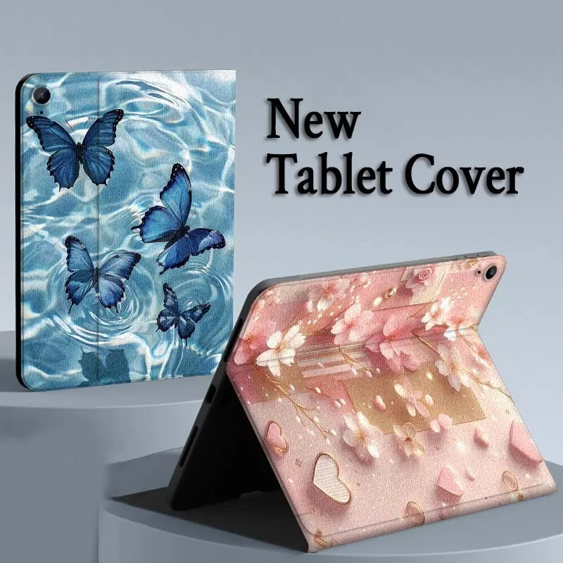

Beautiful butterfly pattern Tablet Case For Samsung Galaxy Tab A A7 A8 A9 A11 S6 S11 Lite Plus 10.1 10.4 10.5 Inch