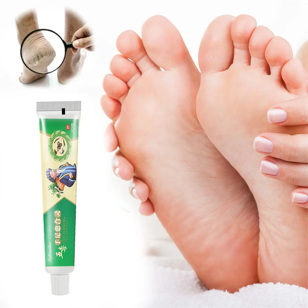 Crème de guérison anti-séchage pour les fissures des mains et des pieds, soin des pieds, réparation des fissures au talon, produits d'outils de soin des pieds, 1 pièce