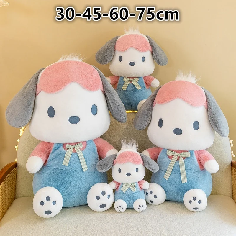 Sanrio Online Celebrity Pochacco Peluche Bambola Grande Peluche Kawaii Cuscino Ragazza Decorazione della Camera Regali di Festa Bambole per Bambini.