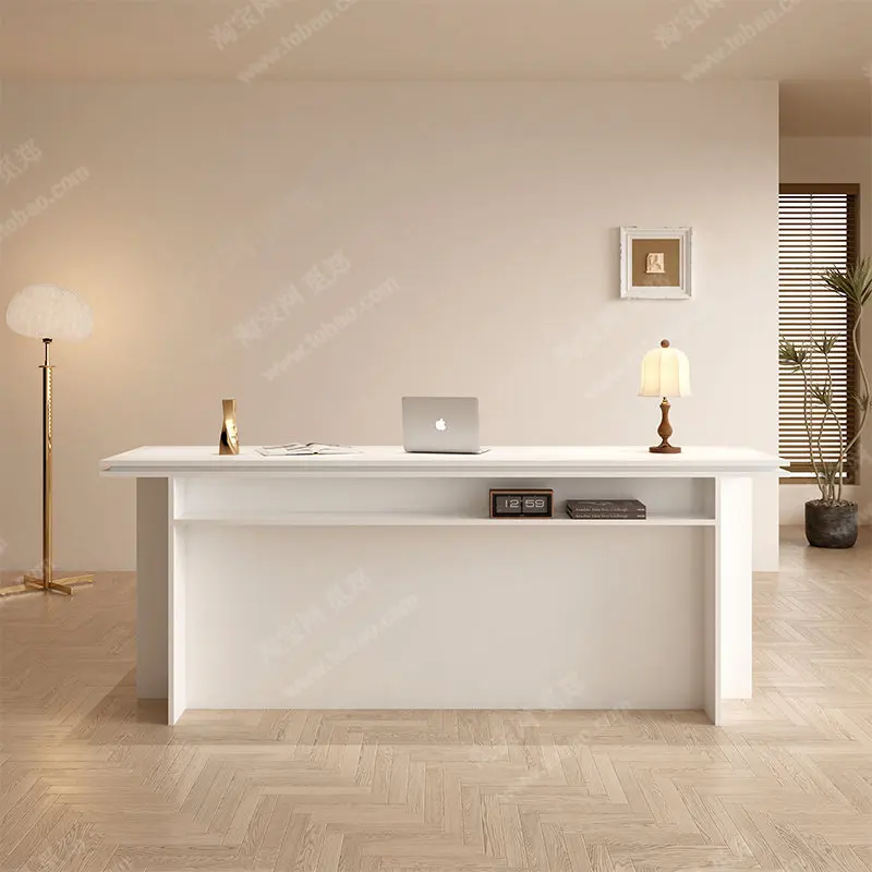 Korean clothing store display props cashier Nakajima cabinet bar counter front desk jewelry cabinet can be customized water flow