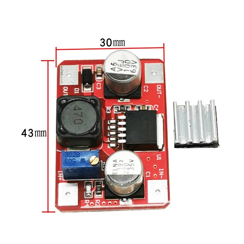 LM2577 High Voltage Boost Converter Circuit Board DC-DC 5V~35V to 12V 24V 36V 48V Step-up Booster Adjustable Power Supply Module