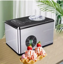 220V Multi function ice cream machine gelato automatic compressor fast home production Small Mini Ice Cream Machine