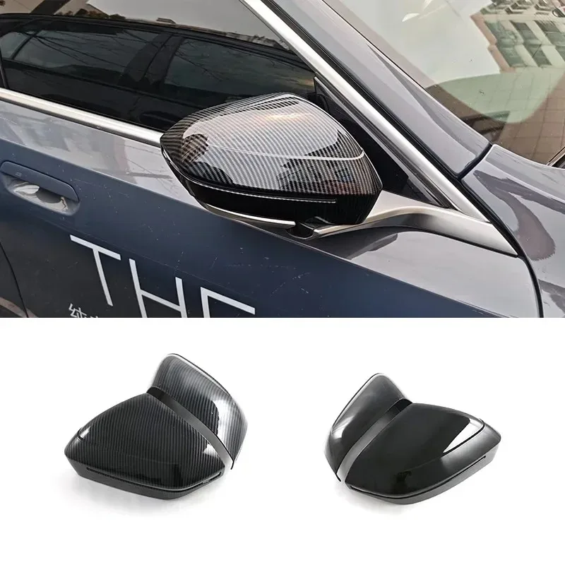 

For BMW X3 G45 2025-2026 ABS Carbon Fibre Car Rearview Mirror Side Mirror Cover Decoration Exterior Accessories