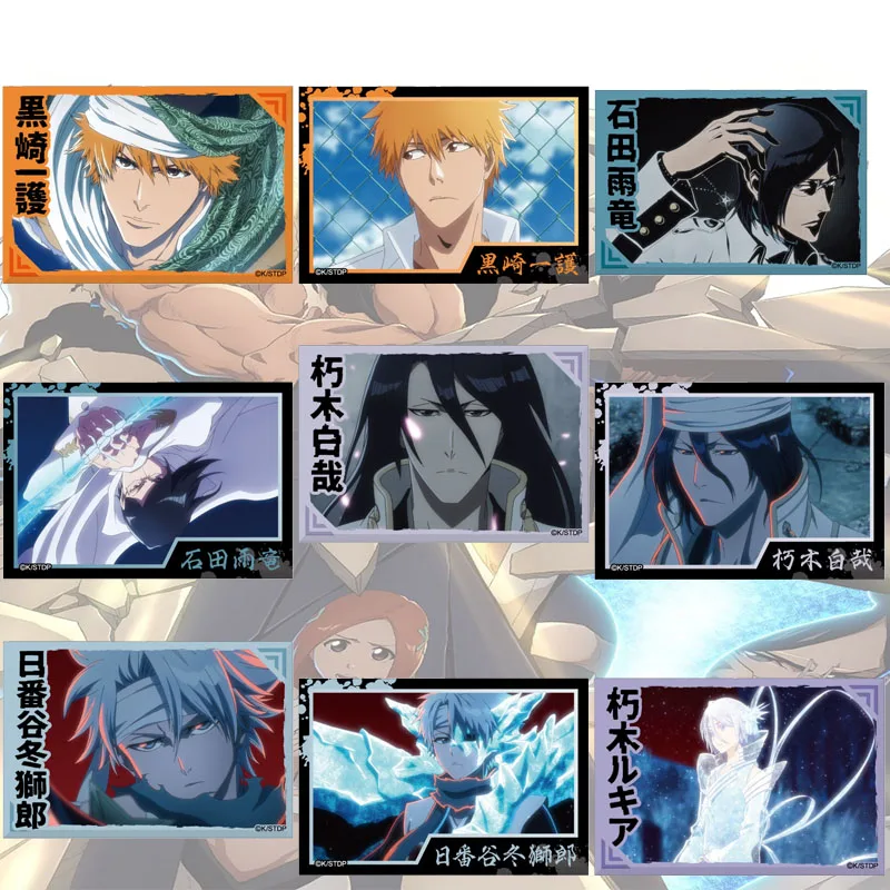BLEACH 6CM Hot Game Cartoon Acrylic Keychain Clear HD Printed Pendant Bag Charm Ornament Birthday Present For Otaku