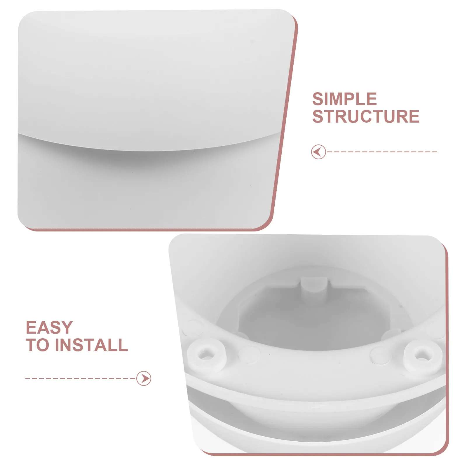 Plastic Rv Plumbing Vent Cap Mushroom Vent Cover Rainproof Top Mounted Roof Ventilation Round Airflow Optimization